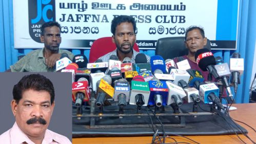 சட்டவிரோத கடலட்டைப் பண்ணையாளர்களுக்கு விசுவாசம் காட்டும் கடற்றொழில் அமைச்சர் சந்திரசேகரன்  காலத்தை ஓட்டுகின்றார் என கிராஞ்சி ஸ்ரீமுருகன் கடற் தொழிலாளர்கள் குற்றச்சாட்டு!