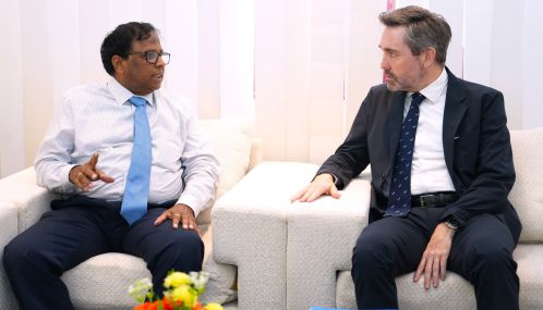 ஐ.நா சபையின் வதிவிட ஒருங்கிணைப்பாளருக்கும் வடக்கு ஆளுநருக்கும் இடையிலான கலந்துரையாடல் யாழ்ப்பாணத்தில் இடம்பெற்றது!
