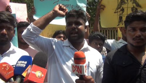 யாழ். பல்கலைக்கழகம் சிங்கள மயமாக்கப்பட்டு வருகிறதென்ற அதிர்ச்சித் தகவலை வெளியிட்ட கலைப்பீட மாணவர் ஒன்றிய ஊடக பேச்சாளர் கவிதரன்!