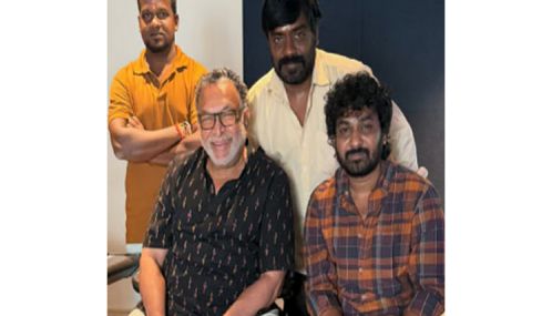 “கராத்தே பாபு” படத்தின் பின்னணி குரல் பணிகளை தொடங்கிய நடிகர் நாசர்