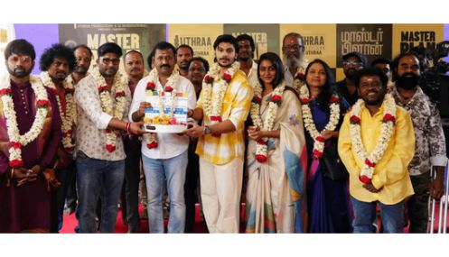 'மாஸ்டர் பிளான்' படத்தின் பூஜை கோலாகலம்