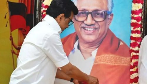 எனக்கு ஆறுதலாய், அரவணைப்பாய், வழிகாட்டியாய் இருந்தவர் பேராசிரியப் பெருந்தகை -  மு.க.ஸ்டாலின் புகழாரம்