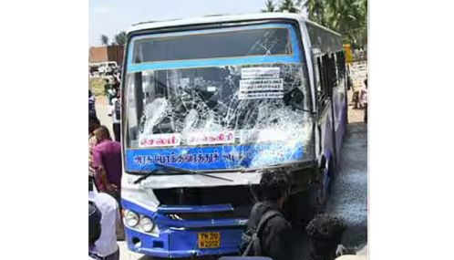 சேலத்தில் அரசுப் பேருந்து மோதி 7 பேர் பலி