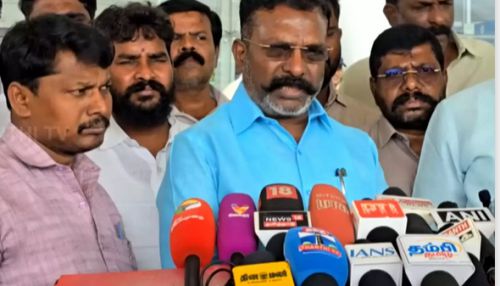 தி.மு.க. கூட்டணிக்கு ஈடுகொடுக்கும் வகையில் மாற்று கூட்டணி உருவாகவில்லை - திருமாவளவன்