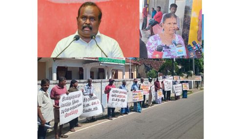 ரெலோ தலைமைக்கு எதிராக திருகோணமலையில்  போராட்டம்!
