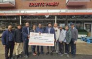 Ontario's Associate Minister Vijay Thanigasalam attended the event in Montreal , where Montreal based Fruits Haby  contributed $50,000 to support the Toronto's Tamil Community Centre project.