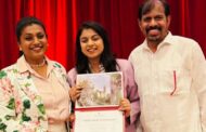 அமெரிக்காவில் நடிகை ரோஜாவின் மகள் அன்ஷூவுக்கு உயரிய விருது