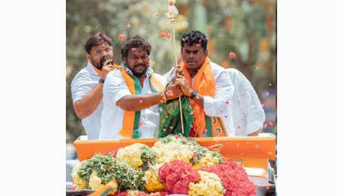“இந்தியாவிலேயே ரெயில் பாதை இல்லாத ஒரே தொகுதி திருப்பத்தூர் தான்” - அண்ணாமலை