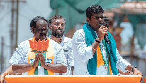 திருவாரூர் தொகுதி திருப்பம் காணட்டும் - அண்ணாமலை