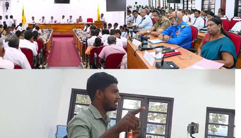 காணி விடுவிப்பு தொடர்பாக ஜனாதிபதி அநுரவும் கடற்றொழில் அமைச்சரும் மக்களுக்கு வழங்கிய வாக்குறுதிகளை மீறியுள்ளதாக யாழ்ப்பாணத்தில் நடைபெற்ற ஒருங்கிணைப்புக் கூட்டத்தில்  குற்றஞ்சாட்டு