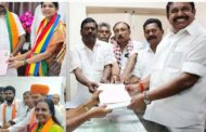 அரசியல் கட்சித் தலைவர்கள் வேட்புமனு தாக்கல்