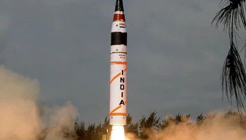 அக்னி 1 ஏவுகணையை வெற்றிகரமாக சோதனை செய்தது இந்திய ராணுவம்