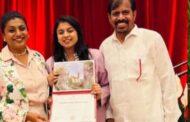 அமெரிக்க பல்கலைக்கழகத்தில் விருது பெற்ற நடிகை ரோஜா மகள்