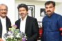 பாமக தலைவர் அன்புமணியை சந்தித்த முதல்-அமைச்சர் விஜய்