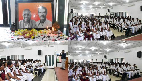 மன்னாரில் மனோன்மணி அறக்கட்டளை ஏற்பாட்டில்  உயர்தர பரீட்சைக்கு தோற்றவுள்ள மாணவர்களுக்கான 'கல்விக்கு கரம் கொடுப்போம்' எனும் செயலமர்வு