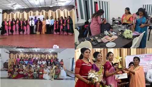 மன்னாரில் சிறப்பாக இடம்பெற்ற அழகுக் கலை கண்காட்சியும் சான்றிதழ் வழங்கும் நிகழ்வும்!