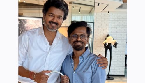 இயக்குனர் முருகதாஸ்  முதல் அமைச்சர் விஜயை சந்தித்தார்