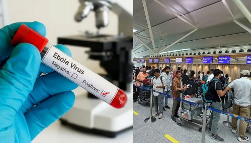 எபோலா அச்சுறுத்தல்: டில்லி விமான நிலையத்தில் பயணிகளுக்கு தீவிர பரிசோதனை