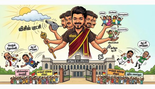 தமிழகத்தை புரட்டிய ''விஜய் சுனாமி''