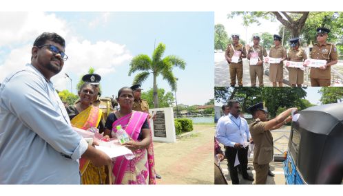 கிழக்கில் 'முழு நாடும் ஒன்றாக' என்னும் ஸ்டிக்கர் ஒட்டும் விழிப்புணர்வு மட்டக்களப்பில் ஆரம்பித்து வைக்கப்பெற்றது!