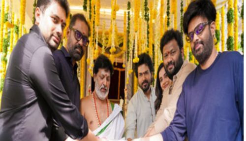 கார்த்தியின் 30வது படத்தின் பூஜை கோலாகலமாக நடைபெற்றது