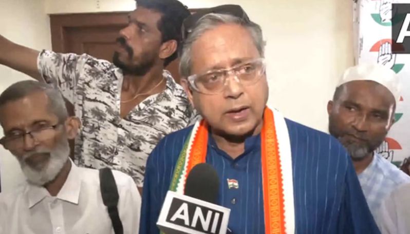 கேரளாவில் காங்கிரஸ் முன்னிலை; மக்கள் மாற்றம் வேண்டும் என விரும்பியுள்ளனர் - சசி தரூர் எம்.பி. பேச்சு