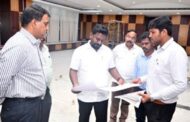சென்னை அண்ணா நூற்றாண்டு நூலக வளாகத்தில் அமைச்சர் ராஜ்மோகன் ஆய்வு