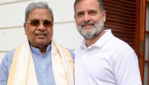 ராகுல் காந்தியை கர்நாடக முன்னாள் முதல் அமைச்சர் சித்தராமையா சந்தித்து பேசினார்