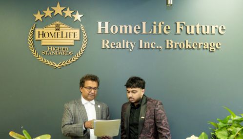 Bravinth Raveendran joins as a New Realtor with Selva Vettyvel's HomeLife Future Realty Inc. Brokerage.