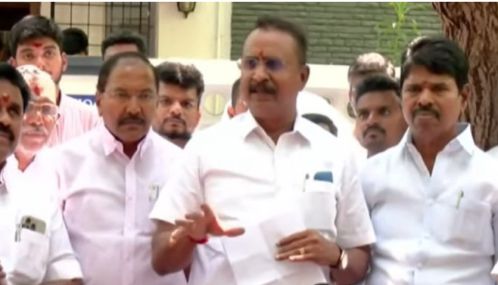 தவெகவிடம் அமைச்சரவையில் இடம் கேட்கவில்லை என எஸ்.பி வேலுமணி தரப்பு விளக்கம் அளித்துள்ளார்