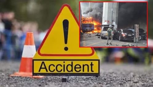 தாய்லாந்து: சரக்கு ரெயில்-பேருந்து மோதல் - 8 பேர் உயிரிழப்பு