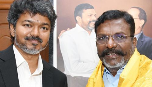 முதல் - அமைச்சர் விஜய் தலைமையிலான அமைச்சரவையில் வி.சி.க. இடம் பெறுவது குறித்து திருமாவளவன் பதில்