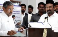தமிழகத்தில் மேலும் இரண்டு அமைச்சர்கள் பதிவியேற்பு