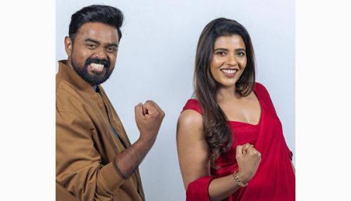‘வட சென்னை 2’ படத்தின் பதிவேற்றம் -  நடிகை ஐஸ்வர்யா ராஜேஷ் அறிவிப்பு