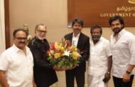 முதலமைச்சர் விஜயை சந்தித்த தென்னிந்திய நடிகர் சங்க நிர்வாகிகள்