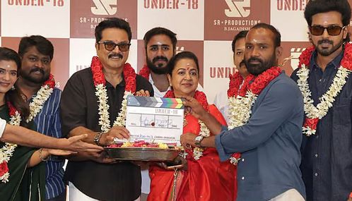 விக்ராந்த் - ஐஸ்வர்யா ராஜேஷின் அண்டர் - 18 படம் பூஜையுடன் தொடங்கியது