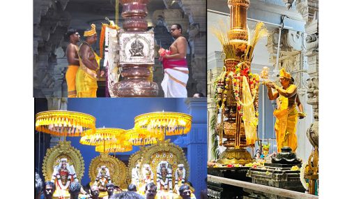 திருக்கேதீஸ்வர ஆலய வருடாந்த மகோற்சவ பெருவிழா கொடியேற்றத்துடன் ஆரம்பமாகியது