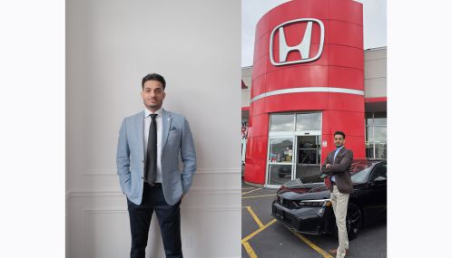 Ramanan Thiru joins with Sales Team of Midtown Honda - Toronto