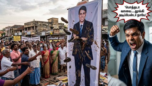தமிழ் தேசிய அரசியலில் ஒரு ''அசிங்கம்'' அது வேறு யாருமல்ல. அர்ச்சுனா எம்.பி என்ற 'மனநோயாளி'!