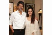 முதல்-அமைச்சர் விஜய்க்கு நேரில் பிறந்த நாள் வாழ்த்து சொன்ன நடிகை கீர்த்தி சுரேஷ்