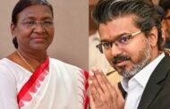 டில்லியில் குடியரசு தலைவர் திரவுபதி முர்முவை முதல்-அமைச்சர் விஜய் சந்தித்து பேசினார்