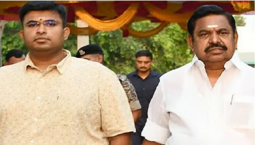 என் மகன் அரசியலுக்கு வரமாட்டாரென எடப்பாடி பழனிசாமி திட்டவட்டமாக கூறினார்