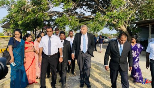 செம்மணிக்கு வந்த நீதியமைச்சர் சொல்லிச் சென்ற செய்திகளின் பின்னால் ?