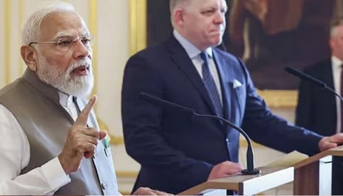 இந்தியா - ஸ்லோவாக்கியா இடையே முக்கிய துறைகளில் ஒப்பந்தம் கையெழுத்தாகியது