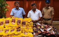 கோவில்பட்டியில் 54 கிலோ புகையிலை பொருட்கள் பறிமுதல் செய்து 2 பேரை கைது செய்தனர்