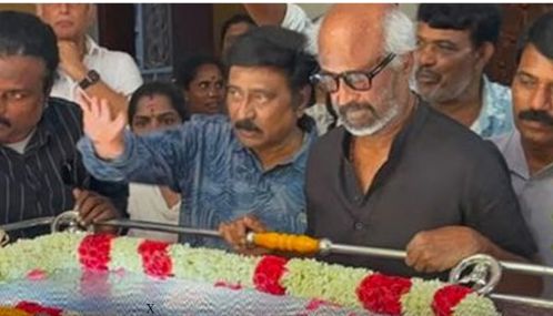 மனதில் பட்டதை வெளிப்படையாக பேசிய இயக்குநர் பாரதிராஜாவுக்கு நடிகர் ரஜினிகாந்த் புகழாரம்