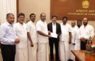 கஜேந்திரகுமார் பொன்னம்பலம் தலைமையில் தமிழ்த் தேசியப் பேரவையினர் தமிழக முதலமைச்சர் விஜய் அவர்களை சந்தித்தனர்