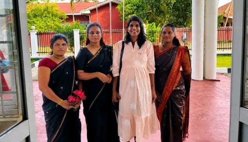 பூநகரி பிரதேச செயலகத்தின் உதவிப் பிரதேச செயலாளராக கடமையேற்ற  திருமதி குணஜா!