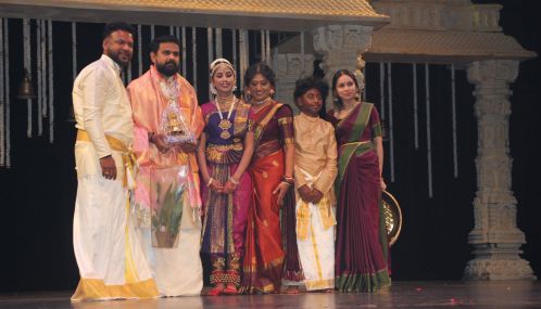 Student of Canada's 'Naatiya Kalakshetra Academy of Dance' Sabrena Thayananda's Bharathanatya Arangetram was very graceful