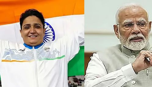 காமன்வெல்த் போட்டியில் தங்கம் வென்ற ஷர்மிளாவிற்கு பிரதமர் மோடி வாழ்த்து தெரிவித்தார்